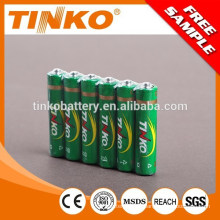 TINKO Super pesado de la batería AAA tamaño 4pcs/shrink